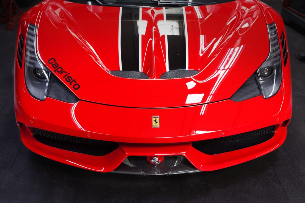 ลิ้นหน้า Ferrari 458 Speciale Capristo
