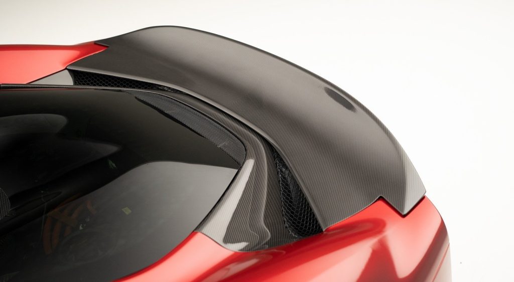 สปอยเลอร์ท้ายทรง Ducktail Ferrari 296 GTB Novitec