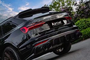 ดิฟฟิวเซอร์ Carbon Fiber Audi A6 Allroad C8 ทรง Karbel V1 ปี 2020-ON