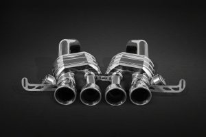 ชุดท่อไอเสีย Chevrolet Corvette (C7) Stingray/Z06 Capristo Valved Exhaust w OEM Post Cat Adapter