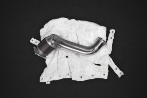 ท่อดาวน์ไปป์ Mclaren 720S/765LT Capristo Sport Cat Downpipes + Heat Protection