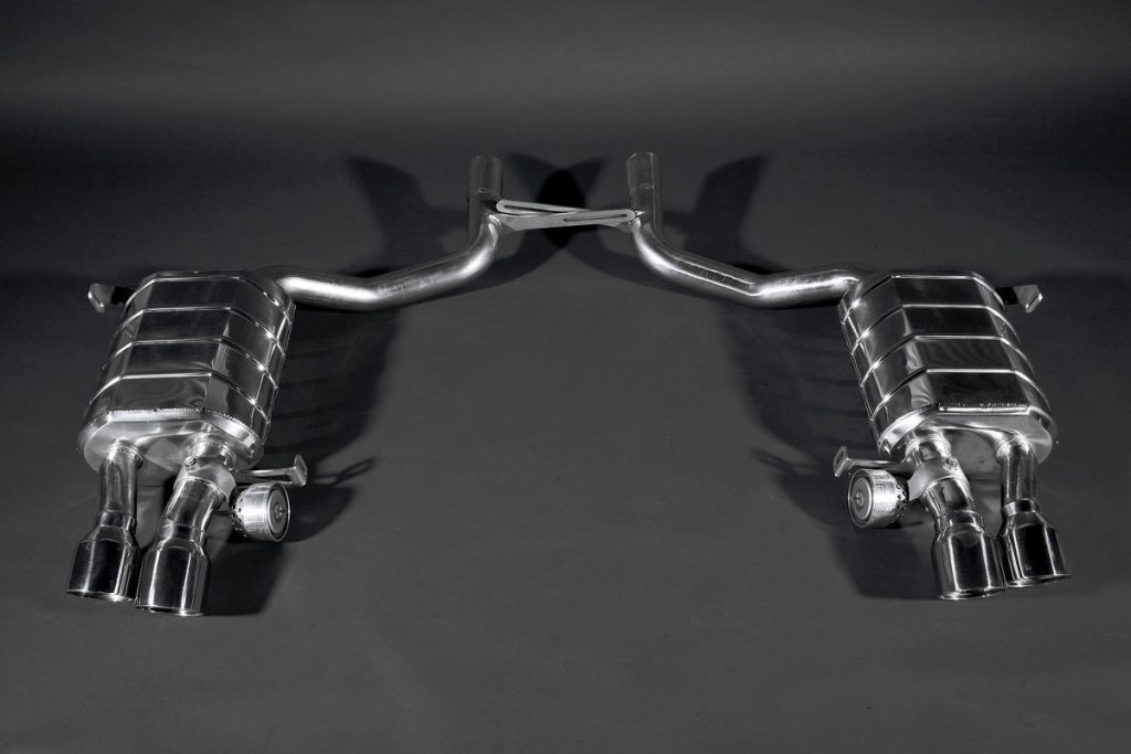 ชุดท่อไอเสีย Maserati Quattroporte (M139) Capristo Valved Exhaust OEM Control
