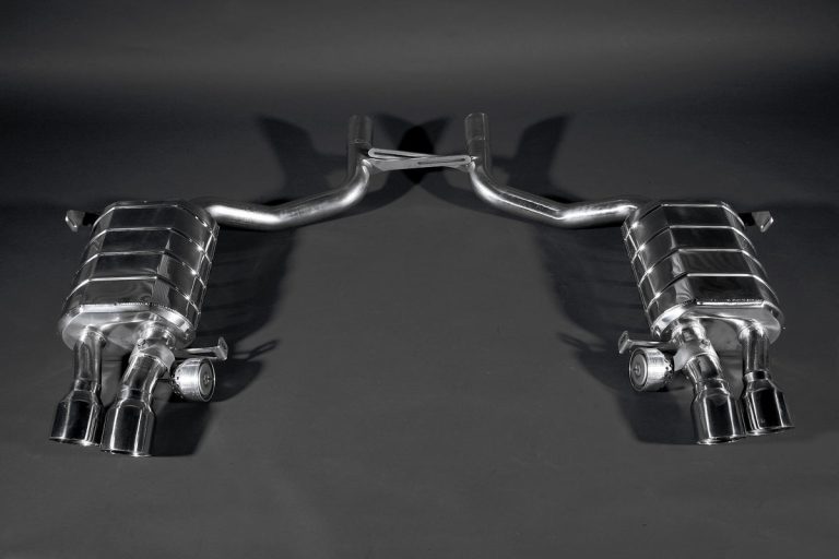 exhaust system Maserati Quattroporte (M139) Capristo Valved Exhaust OEM Control