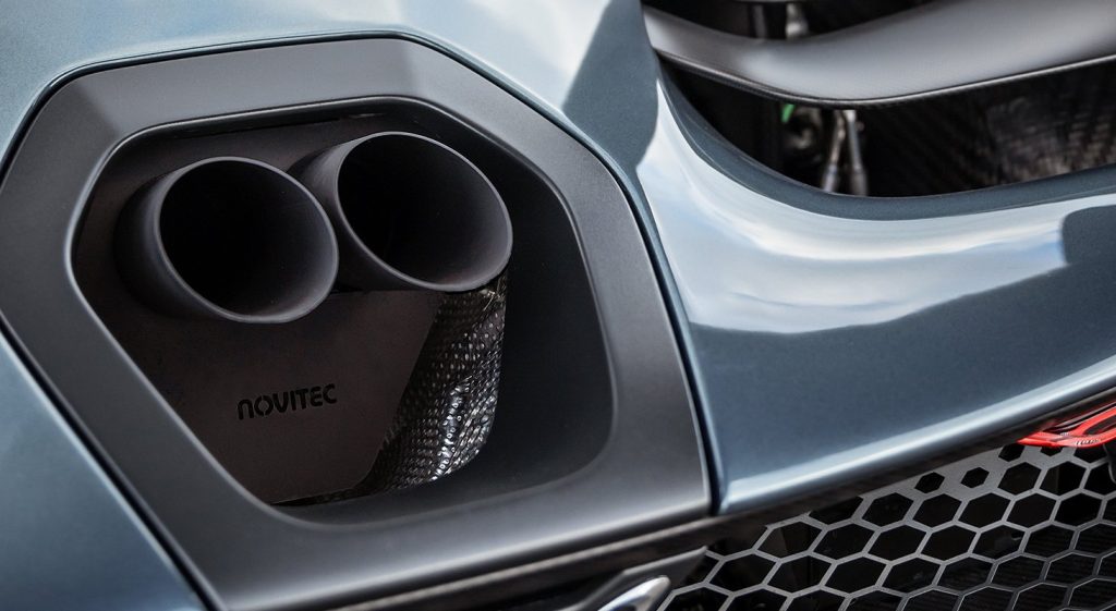 ชุดท่อไอเสีย McLaren Senna Novitec