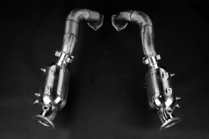ท่อแทนแคท Porsche 718 GT4RS Capristo Sport OPF Replacement Pipes