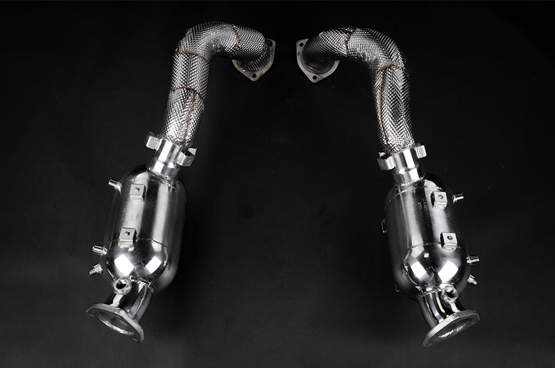 ท่อแทนแคท Porsche 718 GT4RS Capristo Sport OPF Replacement Pipes