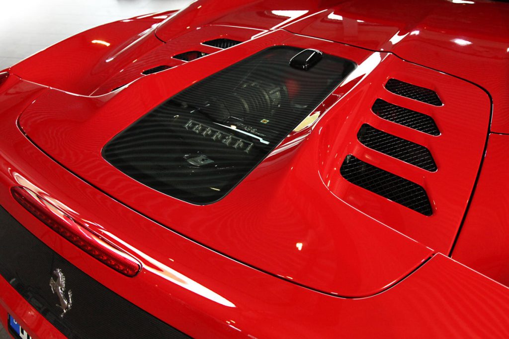 ฝากระโปรงหน้า Ferrari 458 Spider Capristo