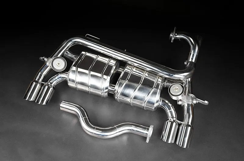 ชุดท่อไอเสีย Ferrari 328 GTB/S (USA Catted) Capristo X Pipe Valved Exhaust + High Flow Cats