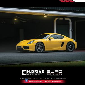 โช๊ค H-Drive EURO SPEC สำหรับ Porsche 981 Cayman (WRD)