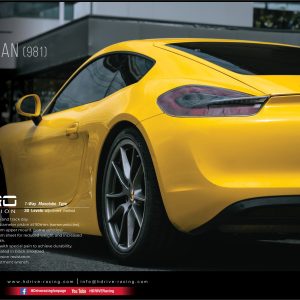 โช๊ค H-Drive EURO SPEC สำหรับ Porsche 981 Cayman (WRD)