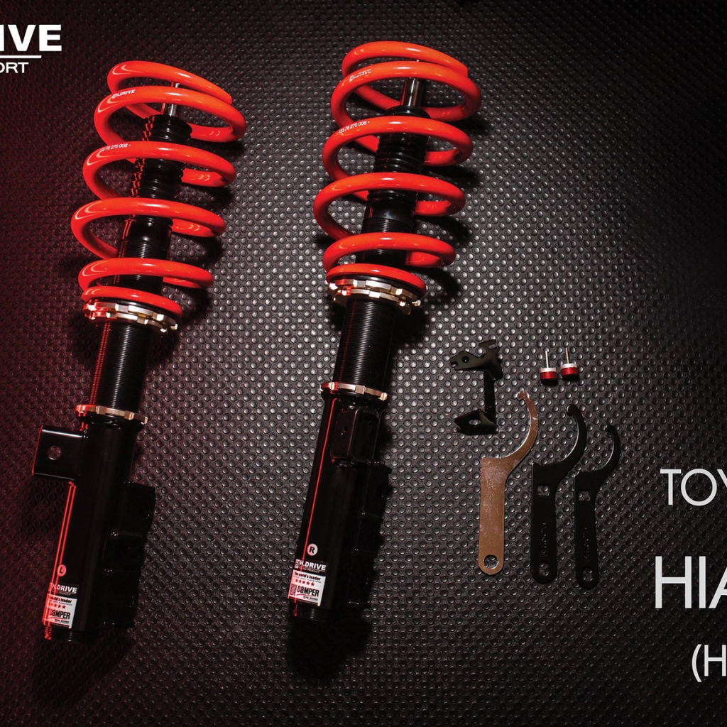 โช๊ค H-Drive S.SPEC สำหรับ Toyota Hiace/Granvia (H300)