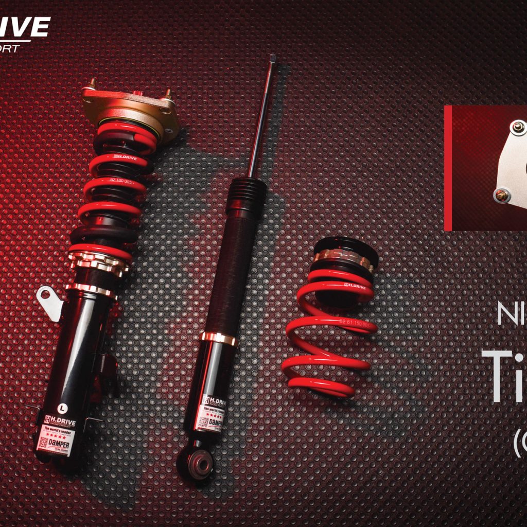 โช๊ค H-Drive S.SPEC สำหรับ Nissan Tiida (C11)