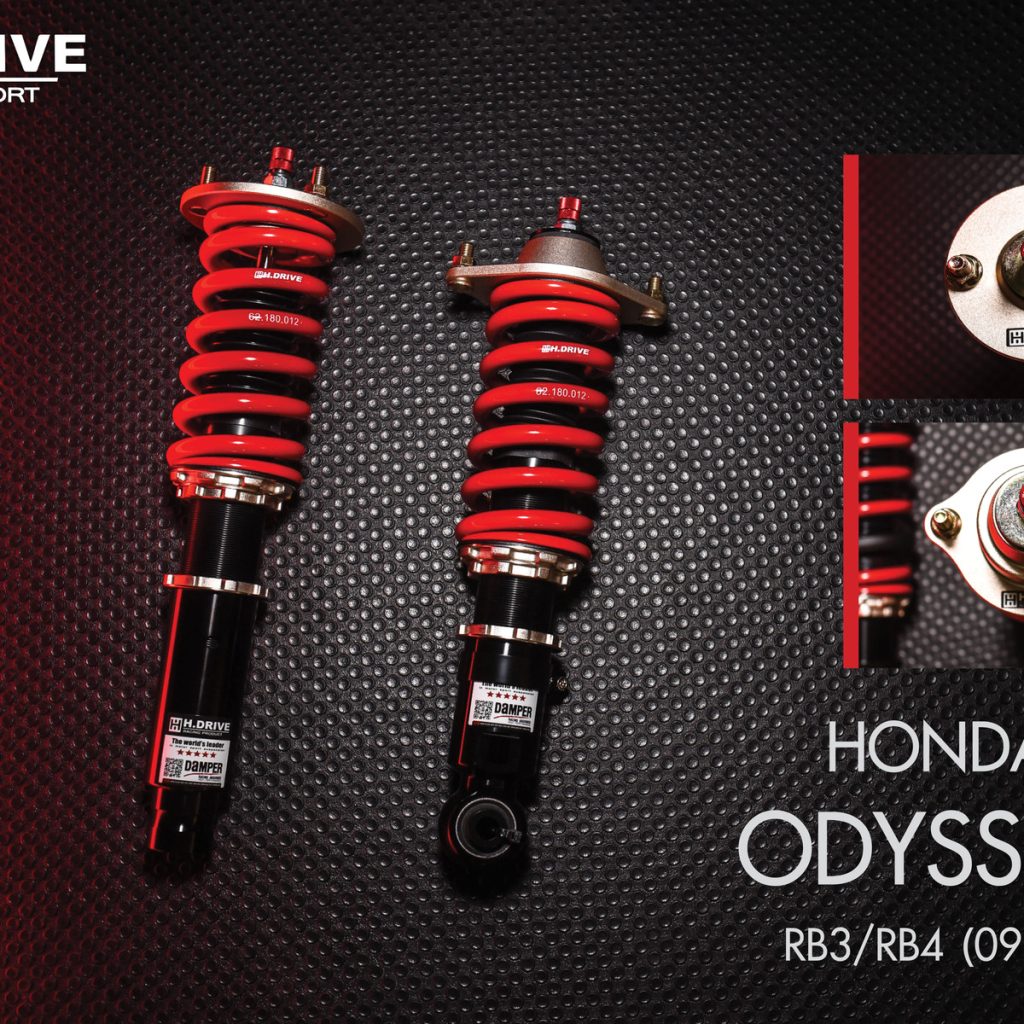 โช๊ค H-Drive S.SPEC สำหรับ Honda Odyssey RB3/RB4 (09-12)