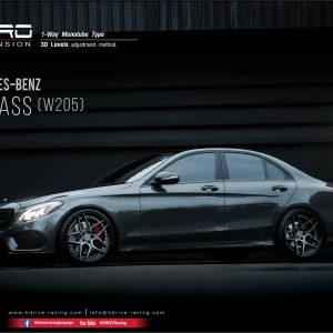 โช๊ค H-Drive EURO SPEC สำหรับ Mercedes-Benz C-Class (W205)