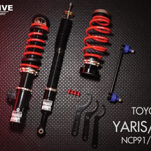 避震器 H-Drive S.SPEC，适用于 Toyota Yaris/Vios (NCP91/NCP93)