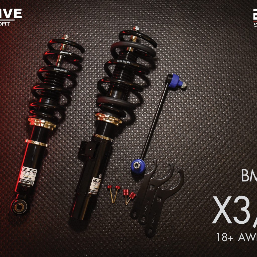 โช๊ค H-Drive EURO SPEC สำหรับ BMW X3/X4 (G01-G02)