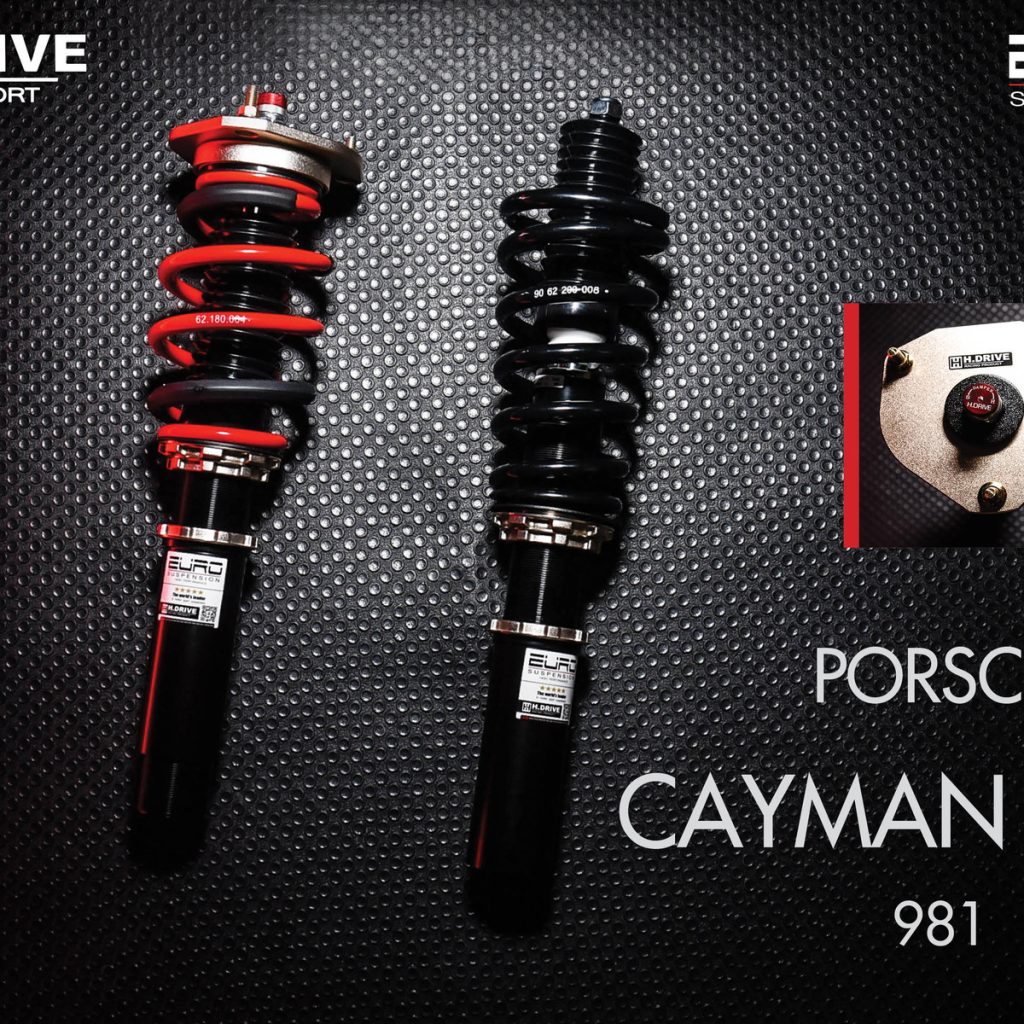 โช๊ค H-Drive EURO SPEC สำหรับ Porsche CAYMAN RWD (981)