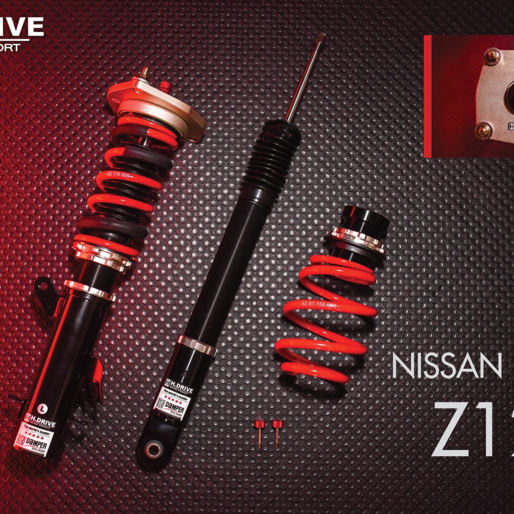 โช๊ค H-Drive S.SPEC สำหรับ Nissan Cube (Z12)