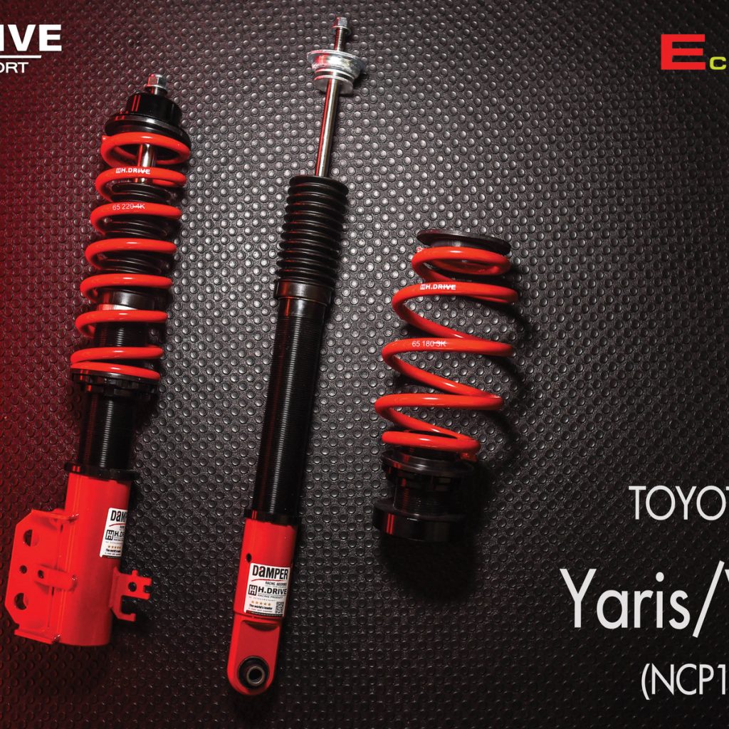 โช๊ค H-Drive ECO SPEC สำหรับ Toyota Yaris-vios (NCP91-93)