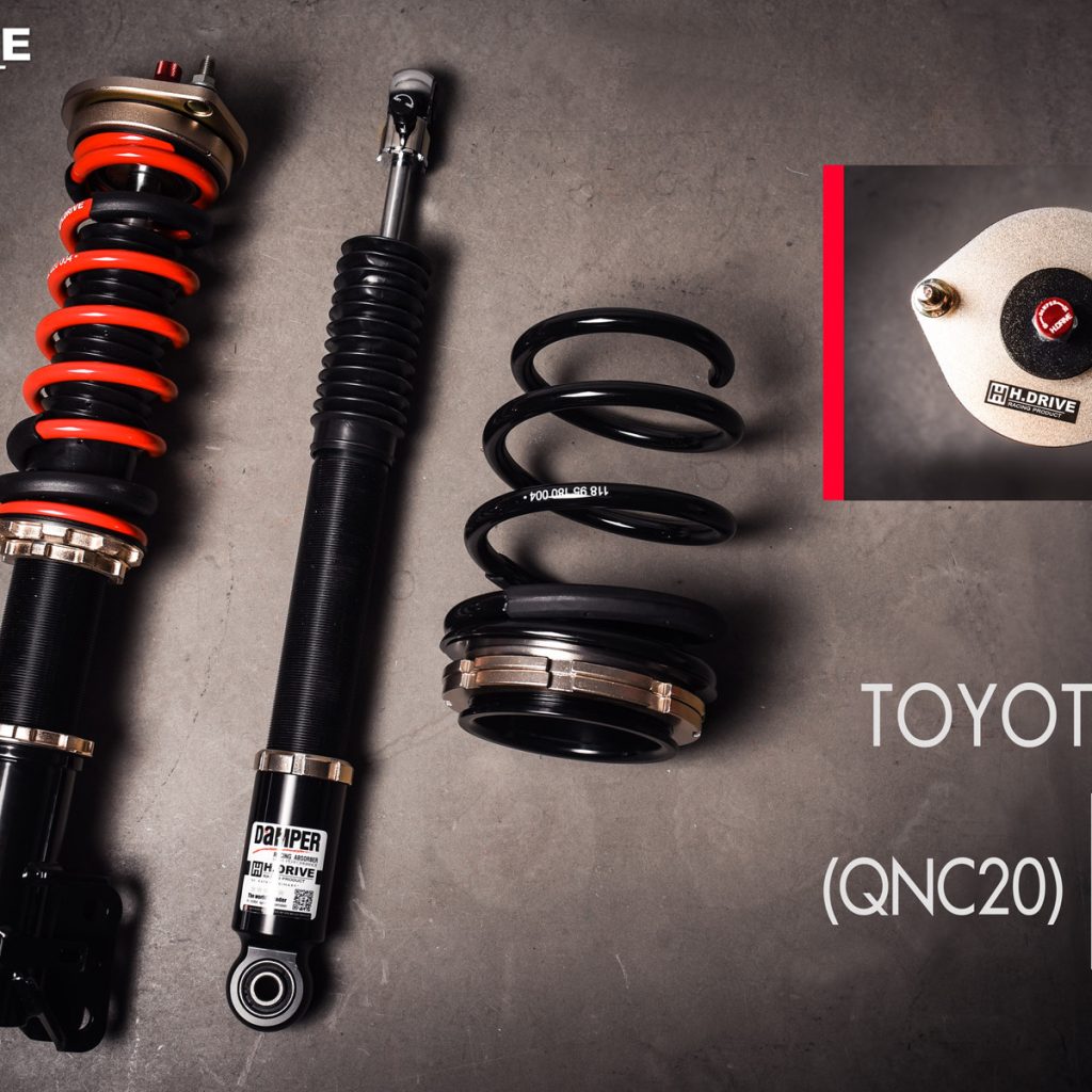 โช๊ค H-Drive S.SPEC สำหรับ Toyota Bb (QNC20)