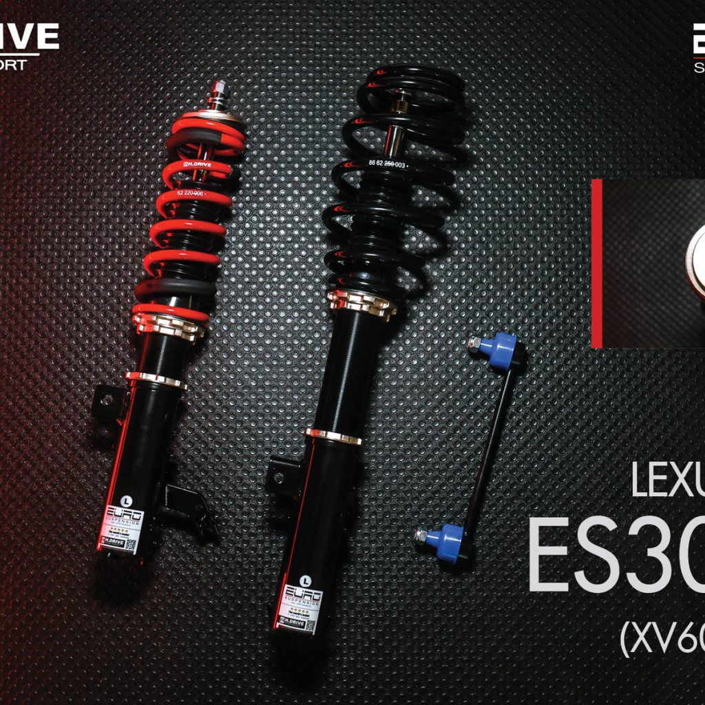 โช๊ค H-Drive EURO SPEC สำหรับ Lexus ES300h (XV60)
