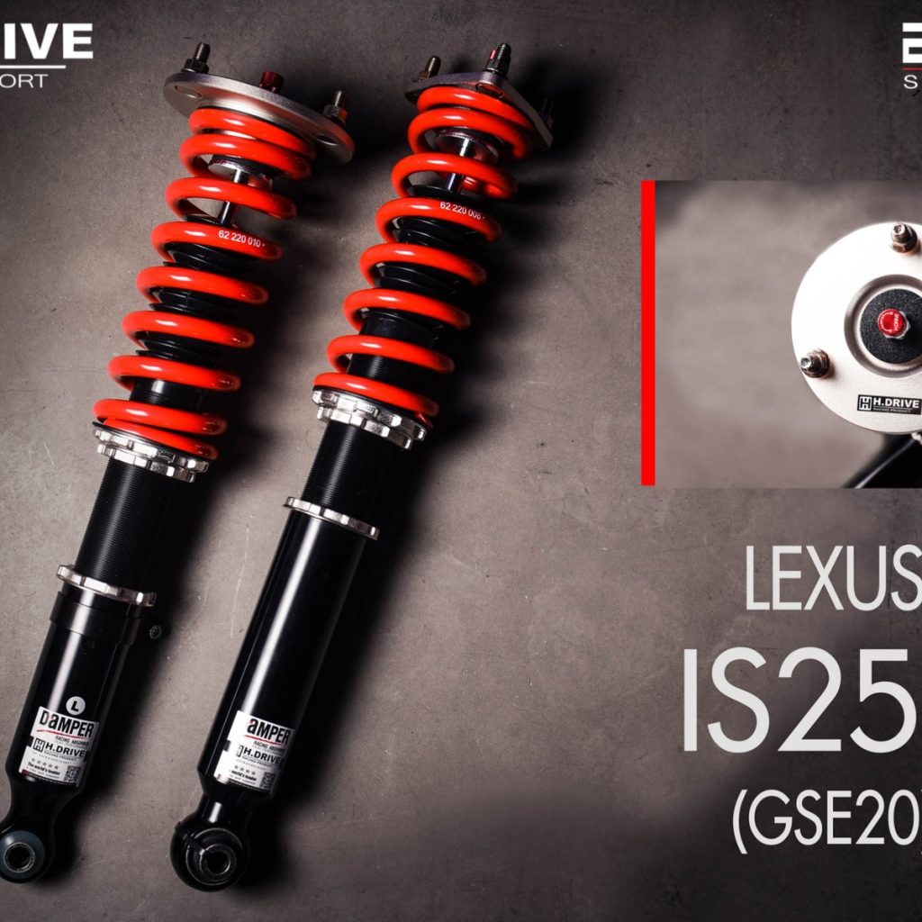 โช๊ค H-Drive EURO SPEC สำหรับ Lexus IS250 (GSE20)