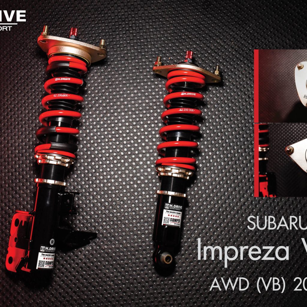 โช๊ค H-Drive S.SPEC สำหรับ Subaru Impreza WRX AWD(VB) 2021+