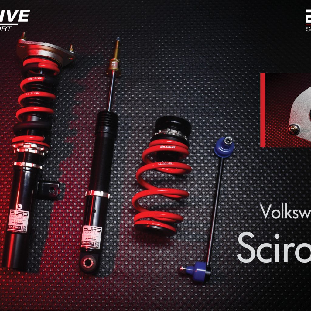 โช๊ค H-Drive EURO SPEC สำหรับ Volkswagen Scirocco