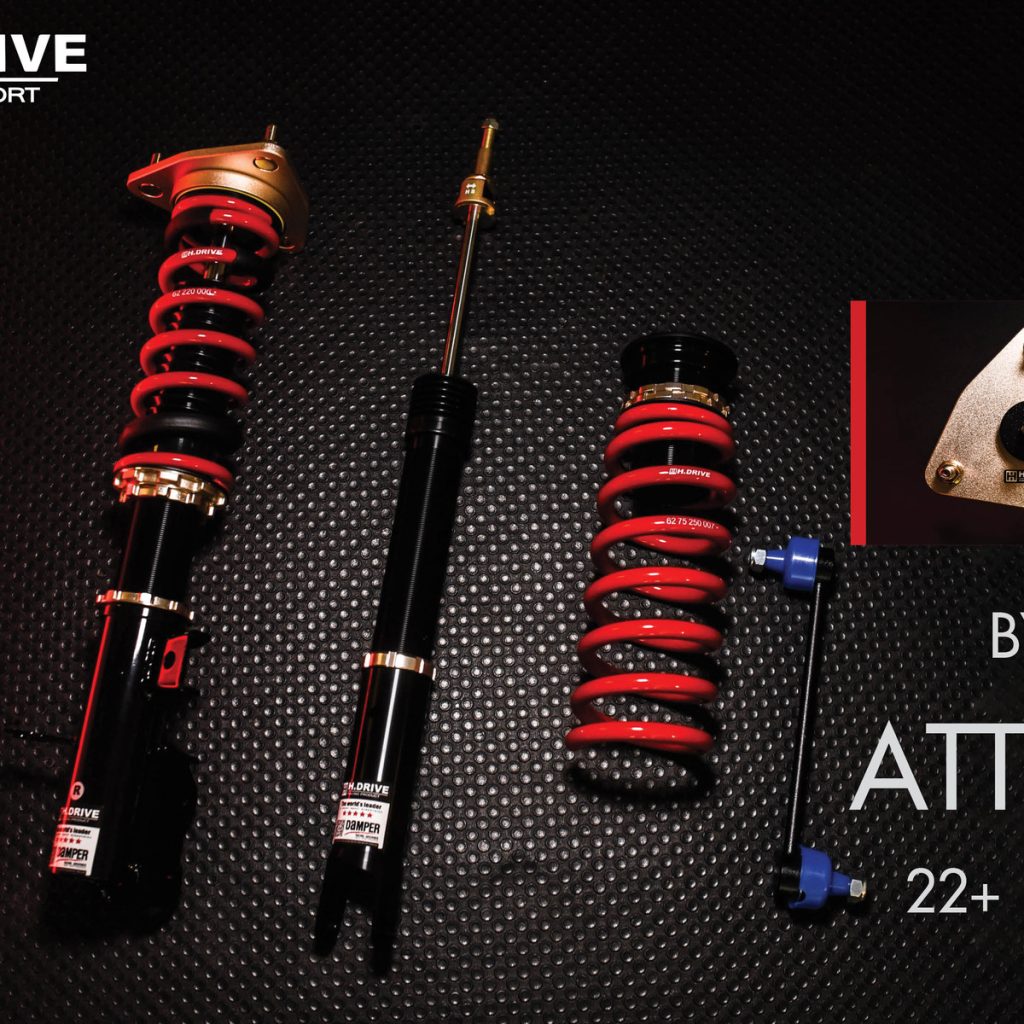 โช๊ค H-Drive S.SPEC สำหรับ BYD ATTO 3 FWD