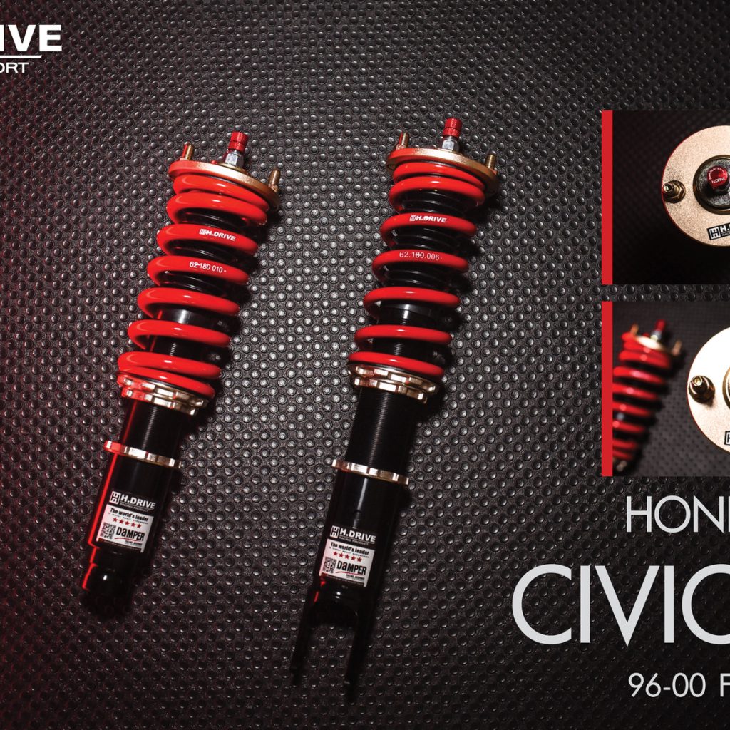 โช๊ค H-Drive S.SPEC สำหรับ Honda Civic EK (96-00)