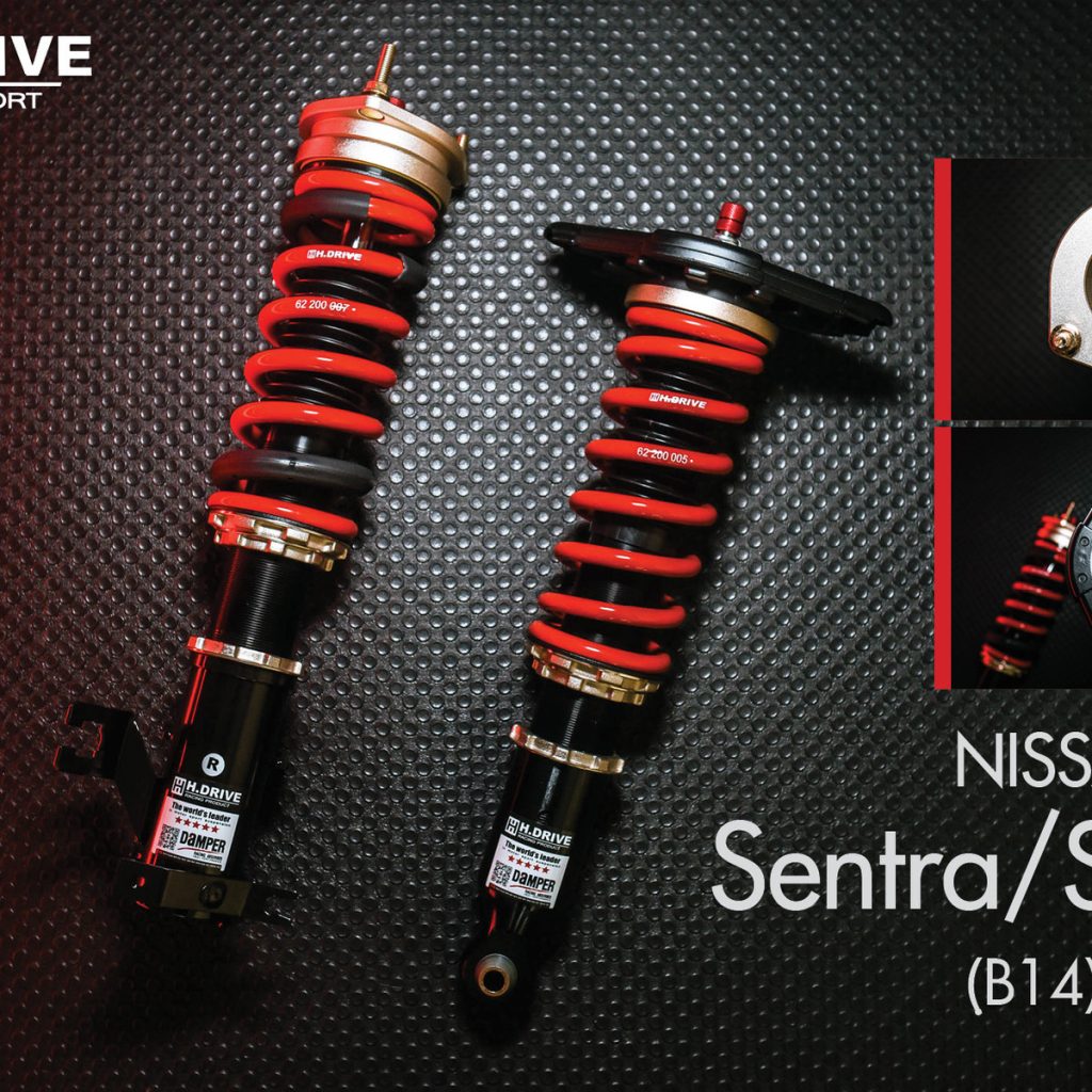 โช๊ค H-Drive S.SPEC สำหรับ Nissan Sentra/Sunny (B14)