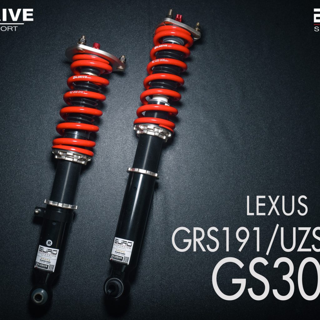โช๊ค H-Drive EURO SPEC สำหรับ Lexus GS300 (GRS191/UZS190)