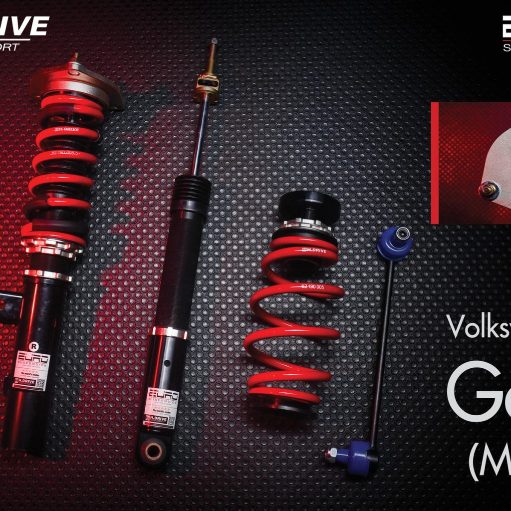 โช๊ค H-Drive EURO SPEC สำหรับ Volkswagen Golf (Mk6)