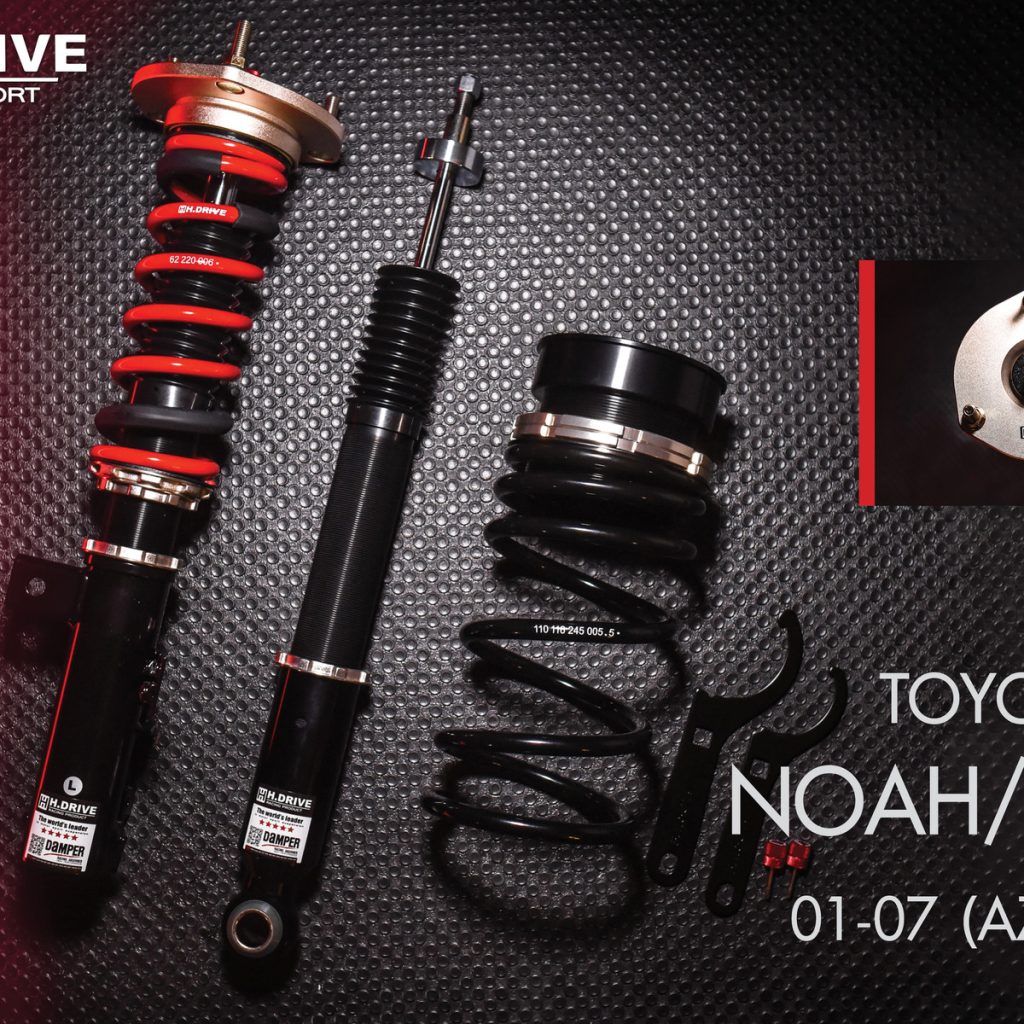 โช๊ค H-Drive S.SPEC สำหรับ Toyota NOAH/VOXY (AZR60G)