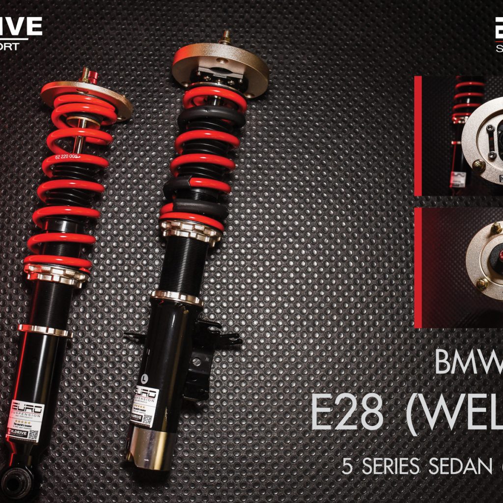 โช๊ค H-Drive EURO SPEC สำหรับ BMW E28 5SERIES (strut 52mm)