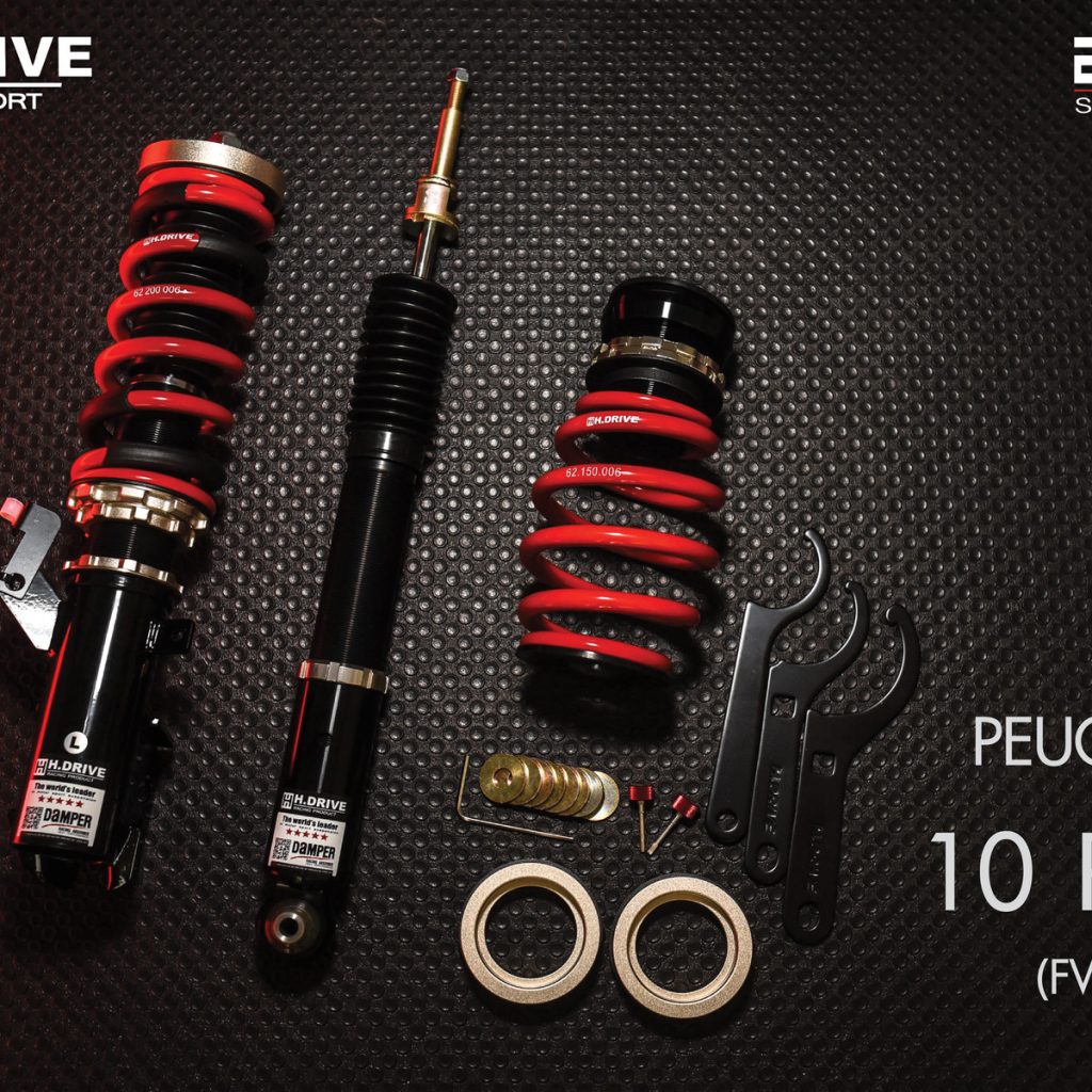 โช๊ค H-Drive EURO SPEC สำหรับ Peugeot 10 RCZ