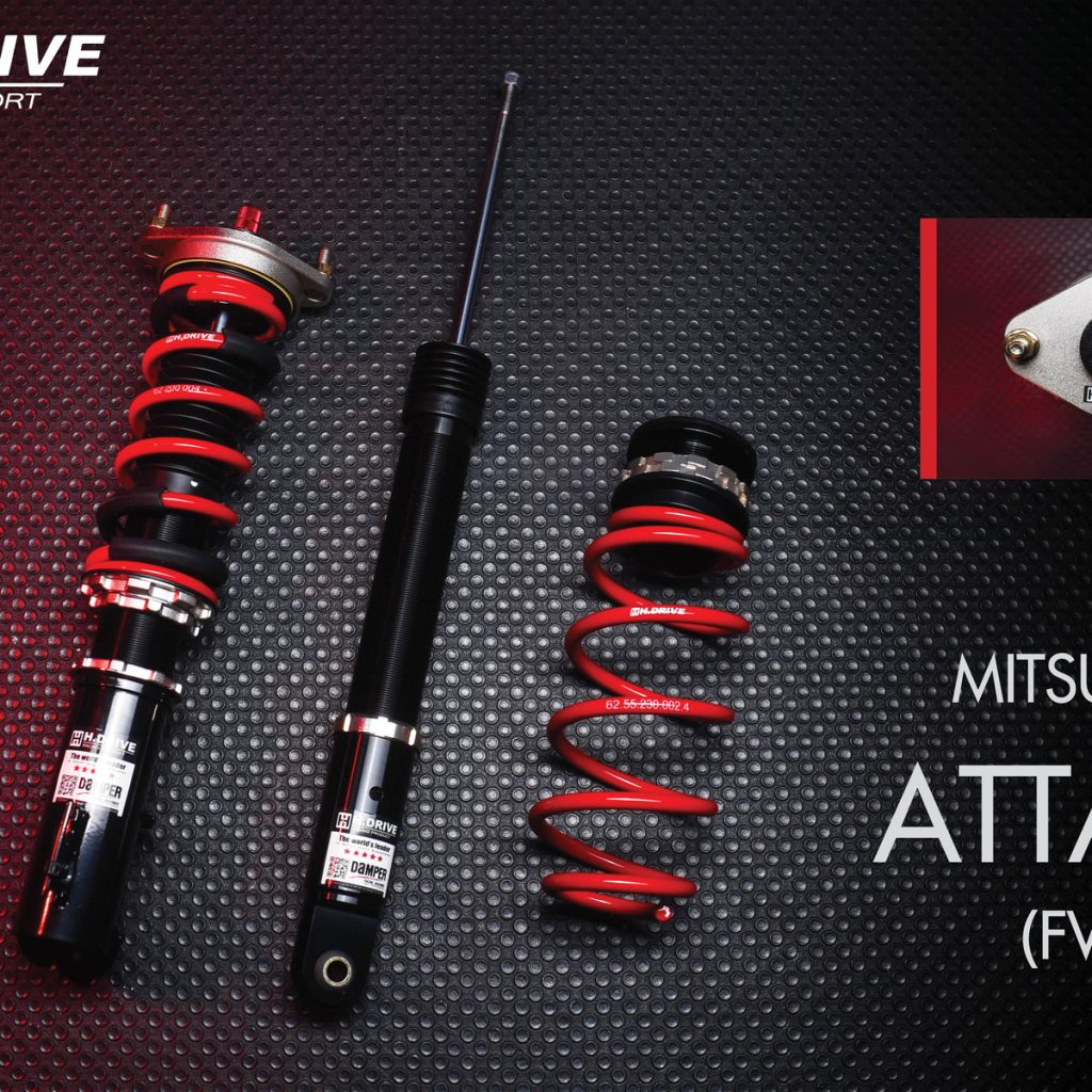 โช๊ค H-Drive S.SPEC สำหรับ Mitsubishi ATTAGE (FWD)