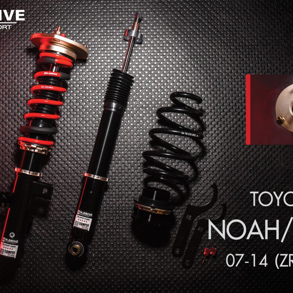 โช๊ค H-Drive S.SPEC สำหรับ Toyota NOAH/VOXY (ZRR70G)