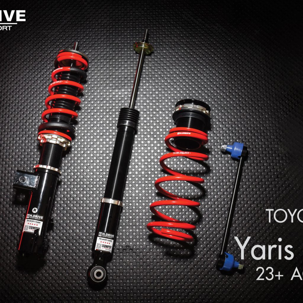 โช๊ค H-Drive S.SPEC สำหรับ Toyota Yaris Cross 2023+ (AC100)