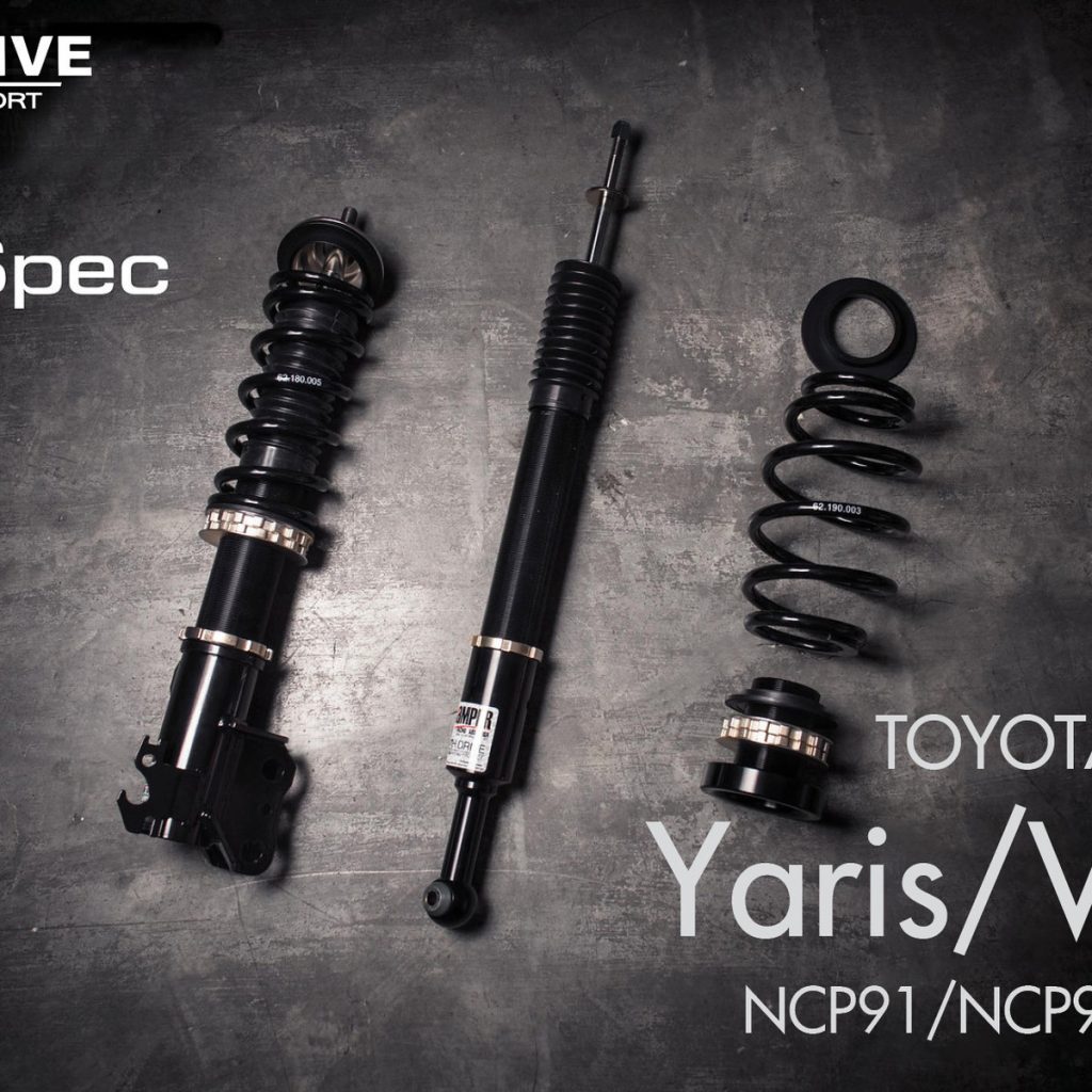 โช๊ค H-Drive B.SPEC สำหรับ Toyota Yaris/Vios (NCP91/NCP93)