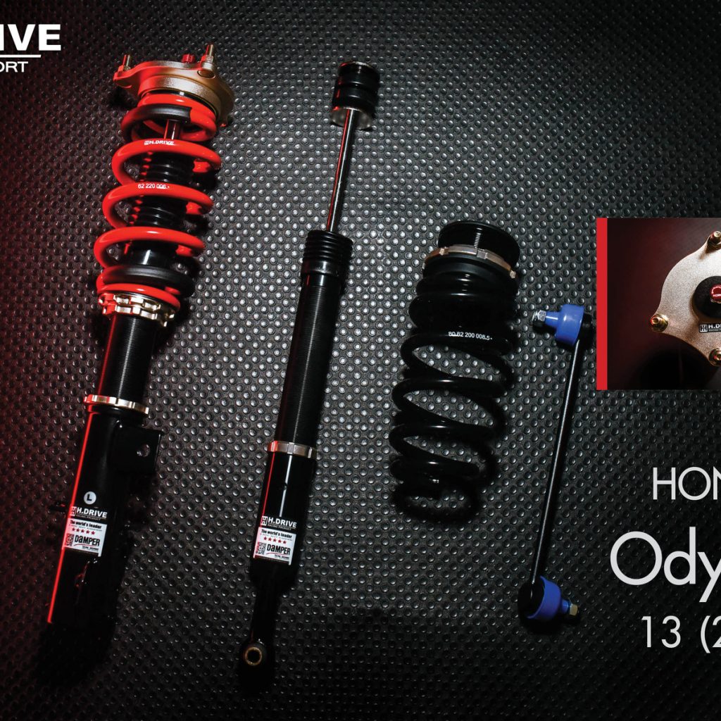 โช๊ค H-Drive S.SPEC สำหรับ Honda Odyssey 13+ (2WD)