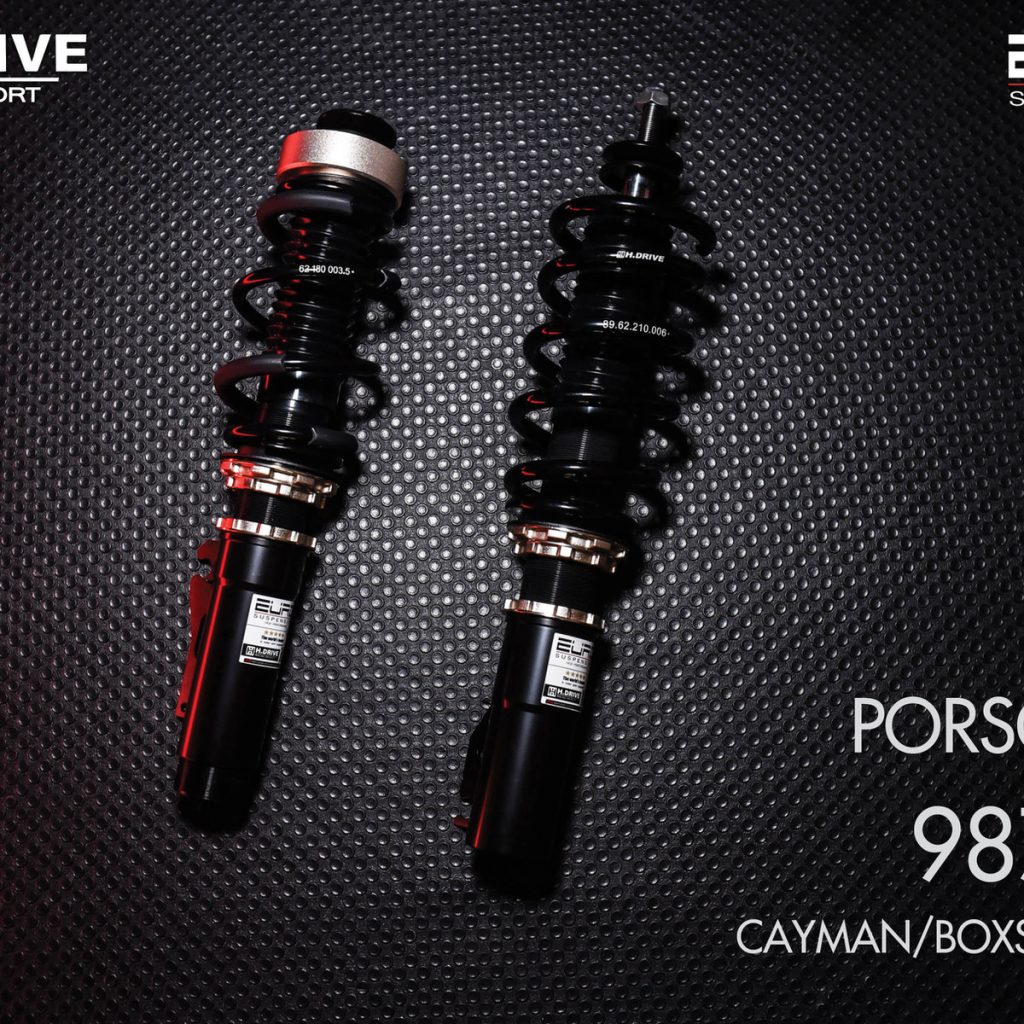 โช๊ค H-Drive EURO SPEC สำหรับ Porsche 987 Cayman/Boxster (05-12)