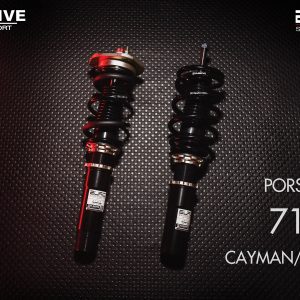 โช๊ค H-Drive EURO SPEC สำหรับ Porsche 718 Cayman/Boxster