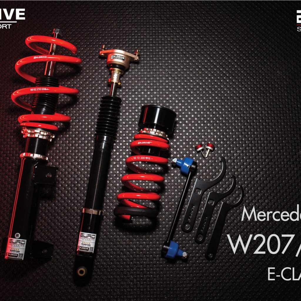 โช๊ค H-Drive EURO SPEC สำหรับ Mercedes-Benz E-Class (W207/C207)