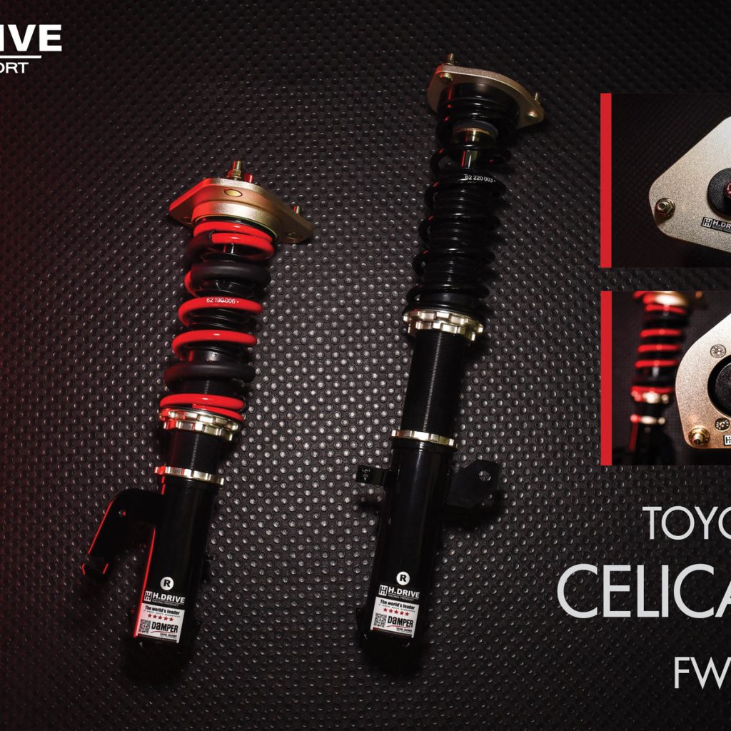 โช๊ค H-Drive S.SPEC สำหรับ Toyota Celica-GT (FWD)