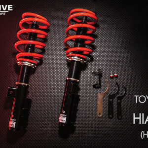 避震器 H-Drive S.SPEC，适用于 Toyota Hiace/Granvia (H300)