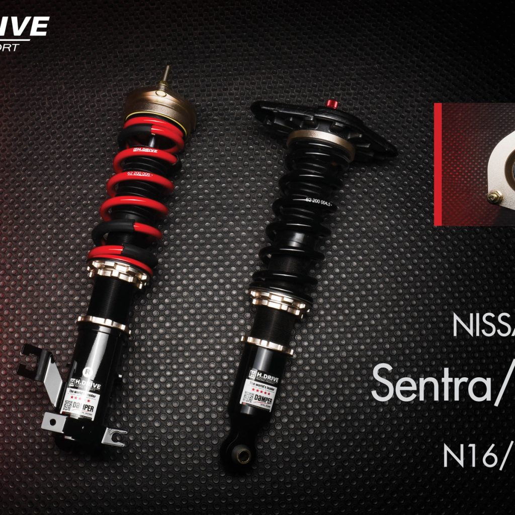 โช๊ค H-Drive S.SPEC สำหรับ Nissan Sentra/Sunny 00-06 (N16/B15)