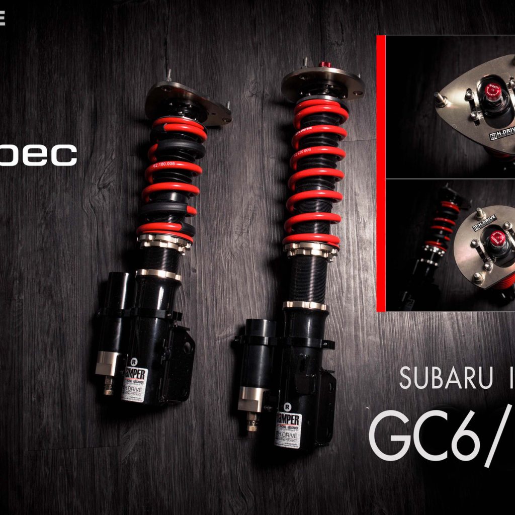โช๊ค H-Drive R.SPEC สำหรับ Subaru Impreza WRX (GC6/GC8)