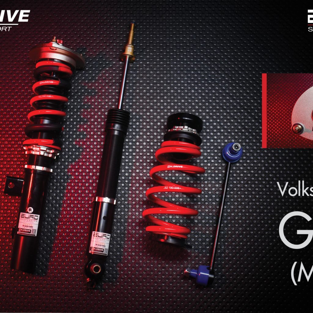 โช๊ค H-Drive EURO SPEC สำหรับ Volkswagen Golf (MK7)