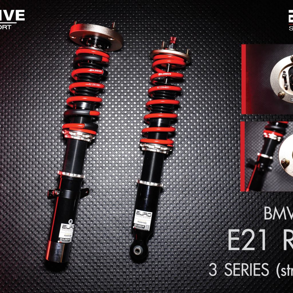 โช๊ค H-Drive EURO SPEC สำหรับ BMW E21 3 SERIES RWD (Strut 51mm)